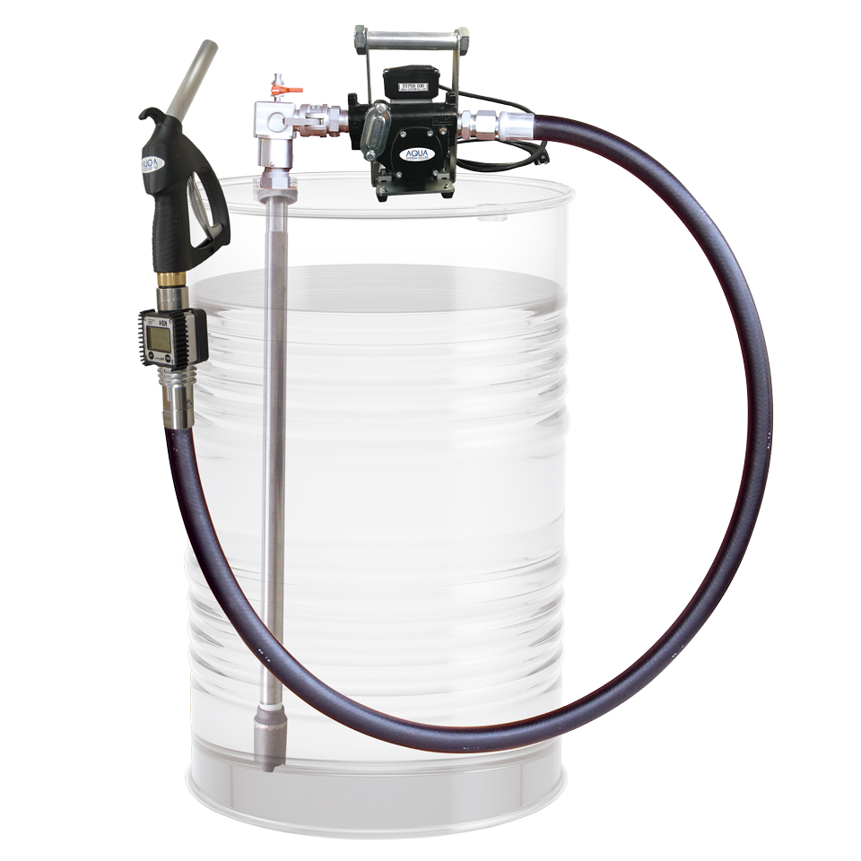 推奨 アクアシステム アドブルー 尿素水 水用手回しドラムポンプ 1台 HRB-20P