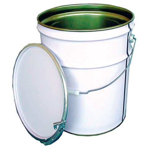 スチール製オープンペール缶の画像